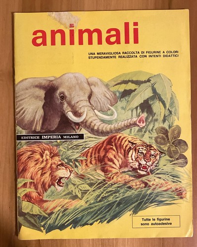 Album figurine animali - album, di
