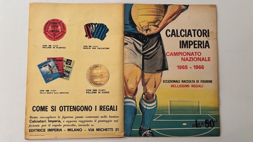 Album figurine calciatori