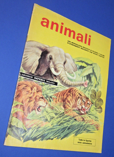 Album figurine animali imperia - figurine,