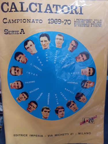Album calciatori imperia 1969 - calciatori,
