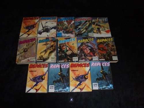 Lot rapaces albums - rapaces, 13