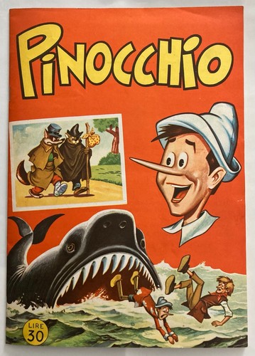 Pinocchio retro con pele - pinocchio,