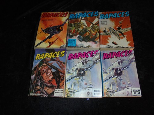 Lot rapaces albums editions - rapaces,