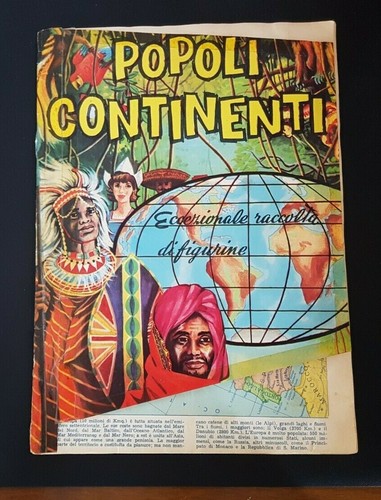 Album figurine popoli - *,